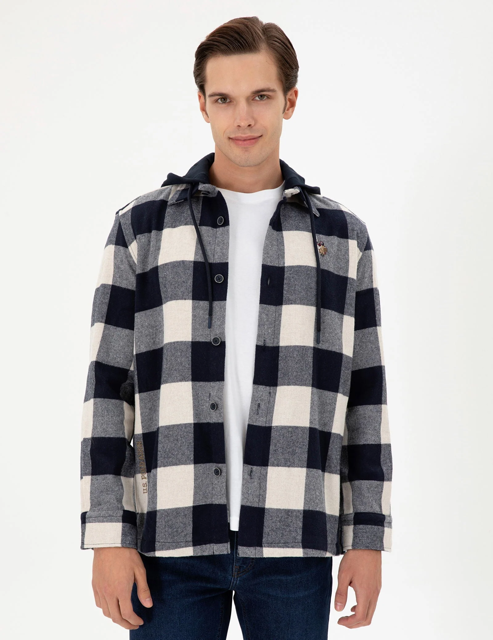 SORUS Woven Shirt NAVY BLUE – Image 3