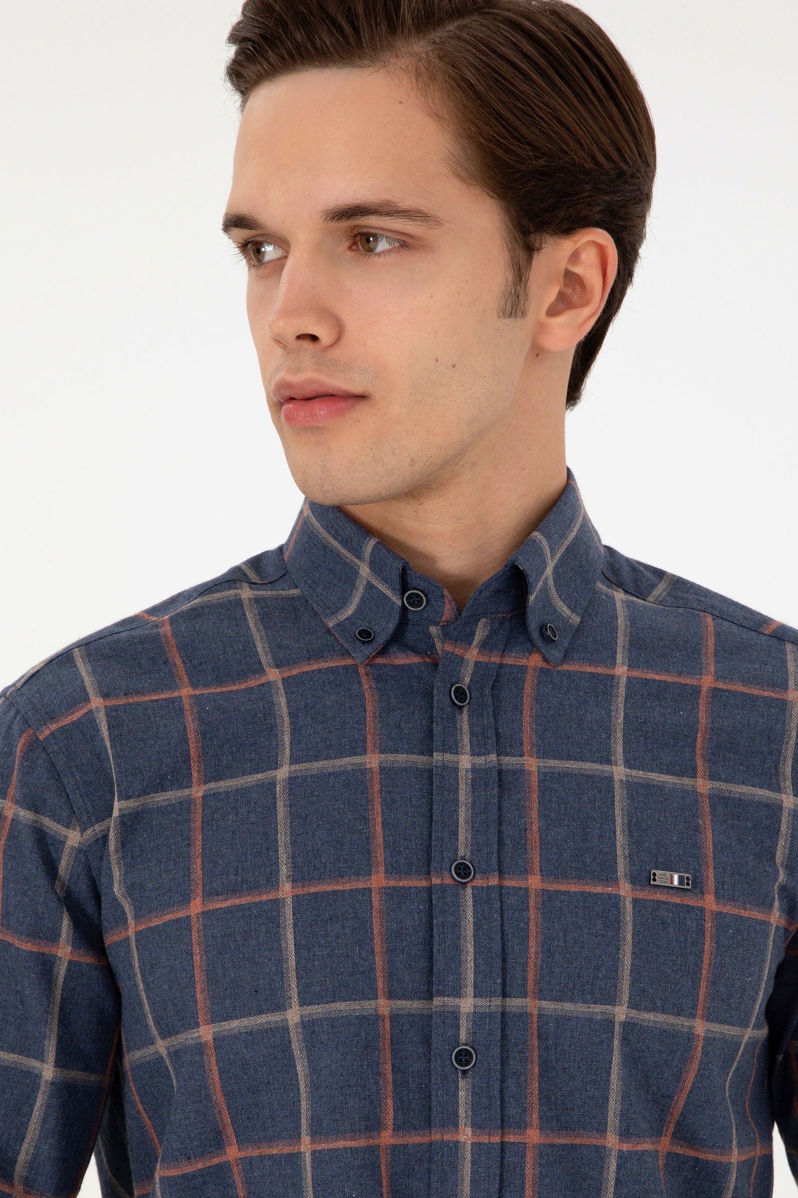 FERU Woven Shirt NAVY BLUE – Image 2
