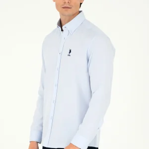 GOXREG Woven Shirt BLUE LIGHT