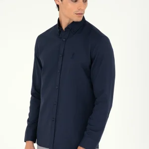 GOXREG Woven Shirt NAVY BLUE