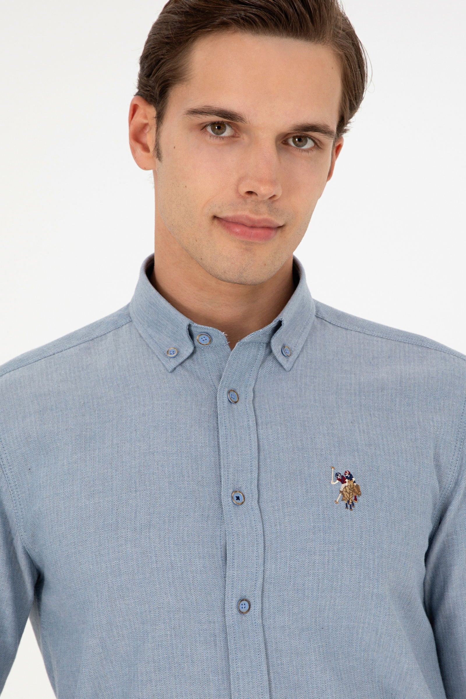 AKIS Woven Shirt BLUE DARK – Image 2