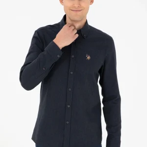AKIS Woven Shirt NAVY BLUE