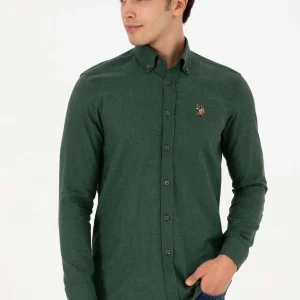 AKIS Woven Shirt GREEN FONCE