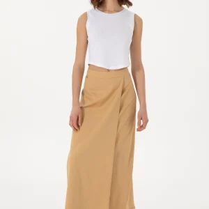 Casual skirt LUNET CAMEL