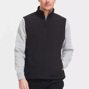 Soft-shell homme sans manche