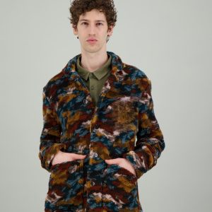 Surchemise en polaire recyclée camouflages