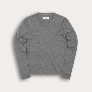 Pull COT col rond - 95% coton 5% Cachemire