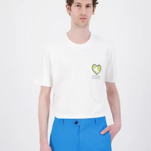 T Shirt coton bio japonais acid green earth