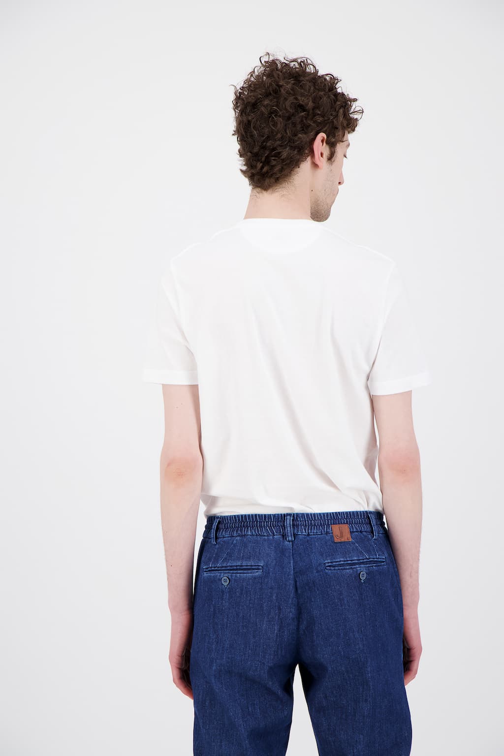 T Shirt coton bio blanc rainbow human – Image 3