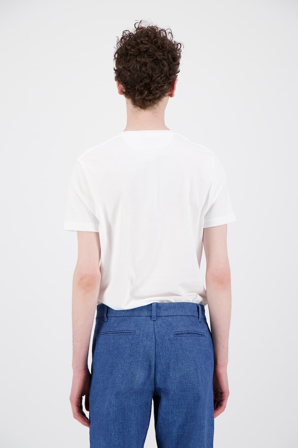 T Shirt coton bio blanc rainbow human – Image 5