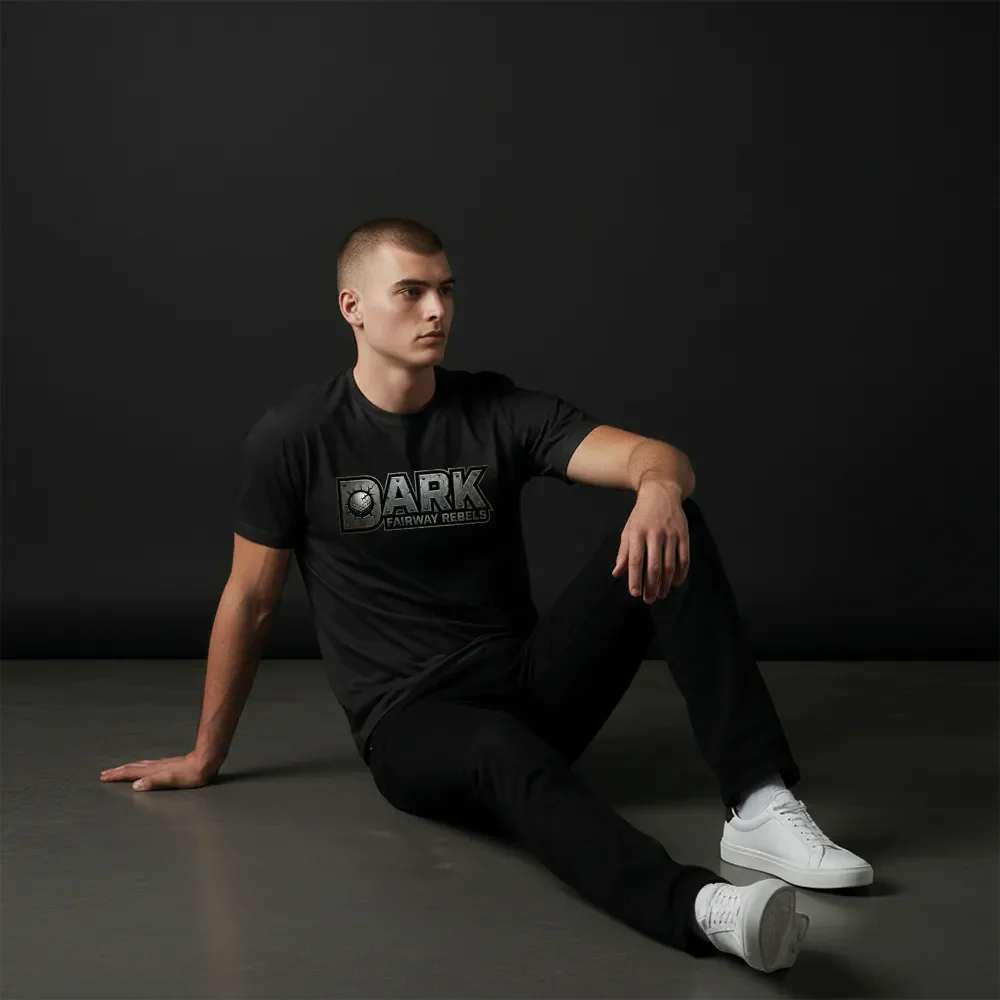 T-shirt Golf Homme The Dark – Image 2