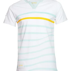 Tee-Shirt Marinière Col V Homme