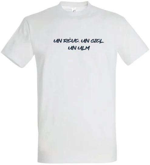 Tee-Shirt Mixte "Un rêve, un ciel, un ULM"