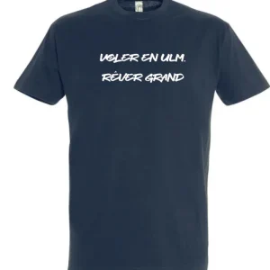 Tee-Shirt Mixte "Voler en ULM, Rêver grand"