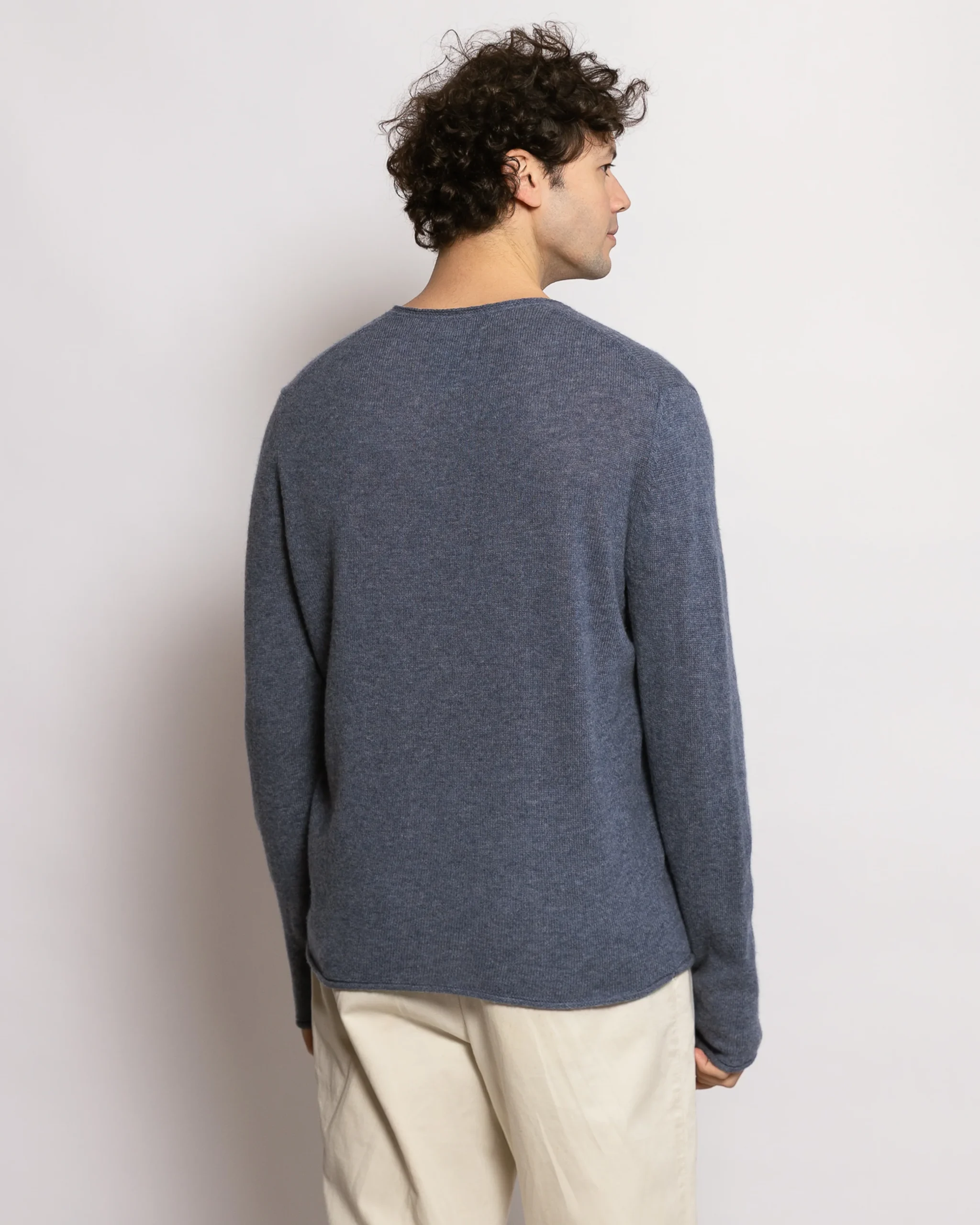Pull Wool col v - laine et cachemire – Image 4