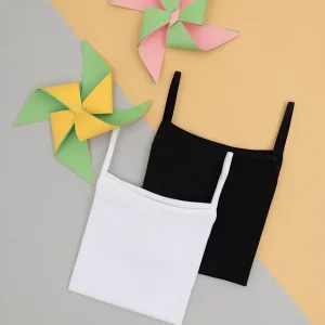 Maillot de corps 2 piÃ¨ces pour fille-US1672-V1