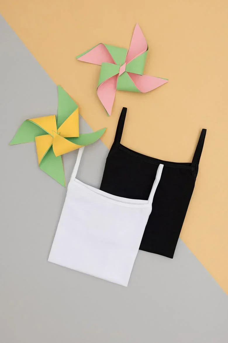 Maillot de corps 2 pièces pour fille-US1672-V1