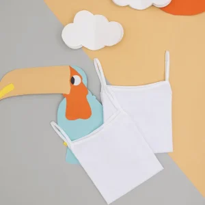 Maillot de corps 2 piÃ¨ces pour fille-US1670-V1