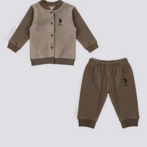 Ensemble 2 pièces Beige Bébé - USB1502-V1