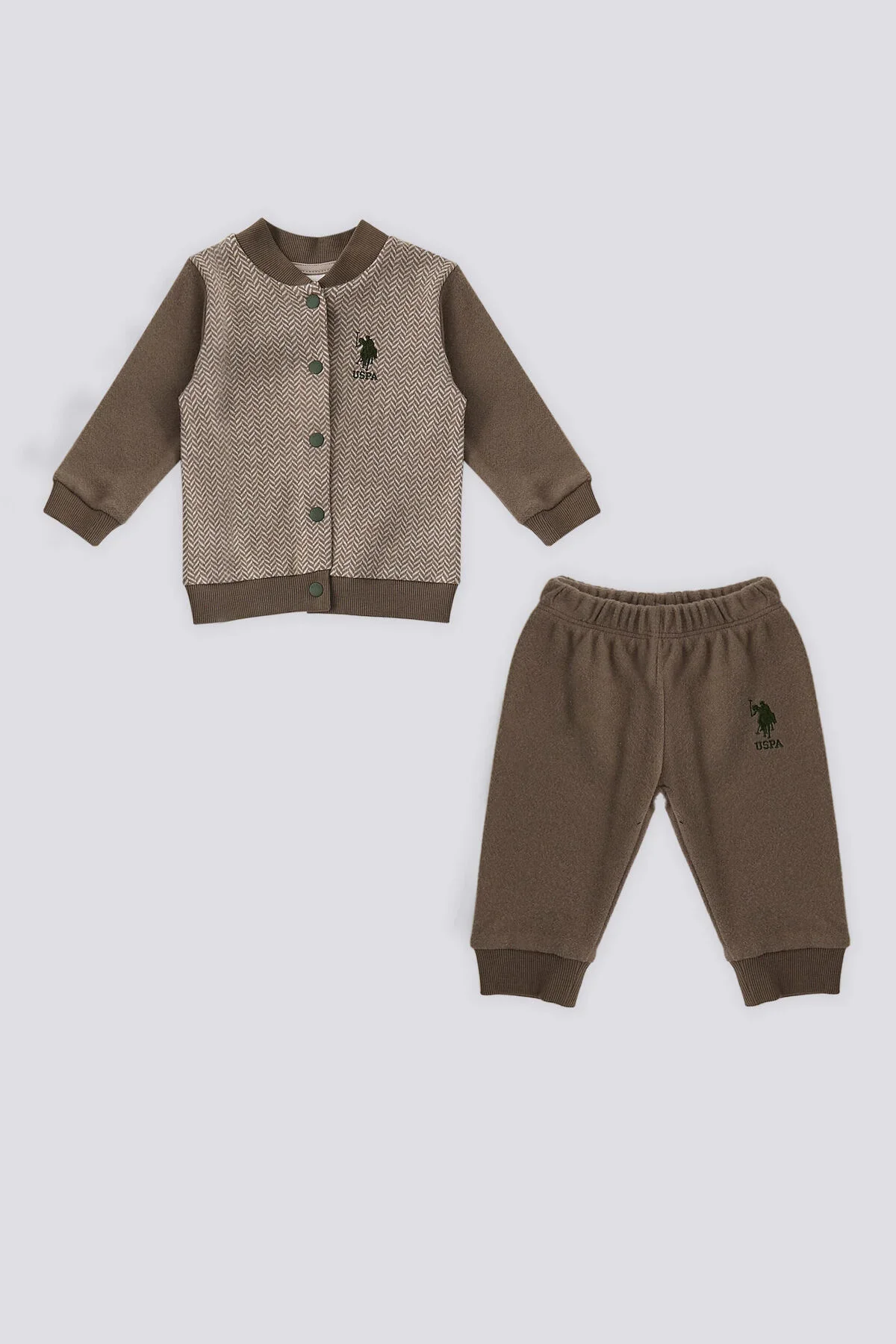 Ensemble 2 pièces Beige Bébé - USB1502-V1