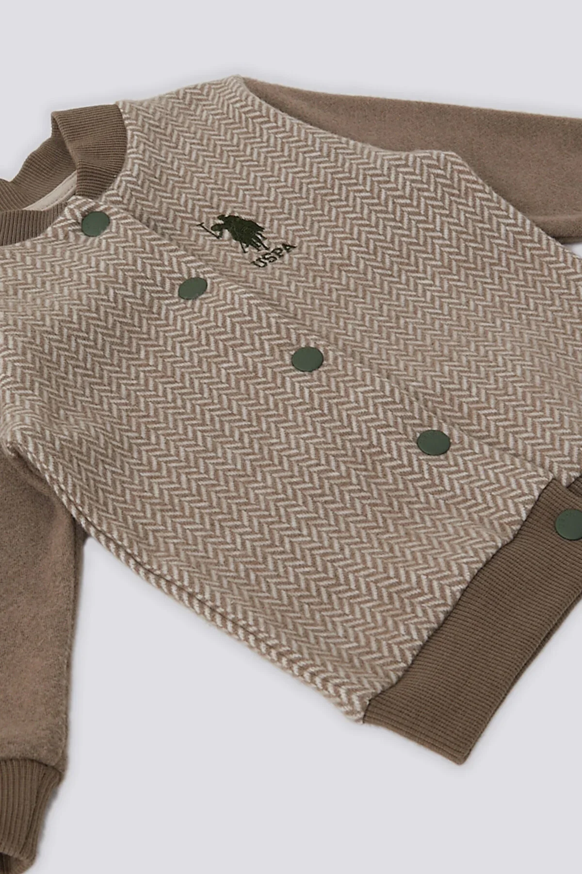 Ensemble 2 pièces Beige Bébé - USB1502-V1 – Image 2