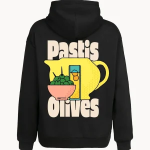 Hoodie Pastis Olives