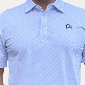 HB Fusion Polo de golf  Homme Lab Blanc