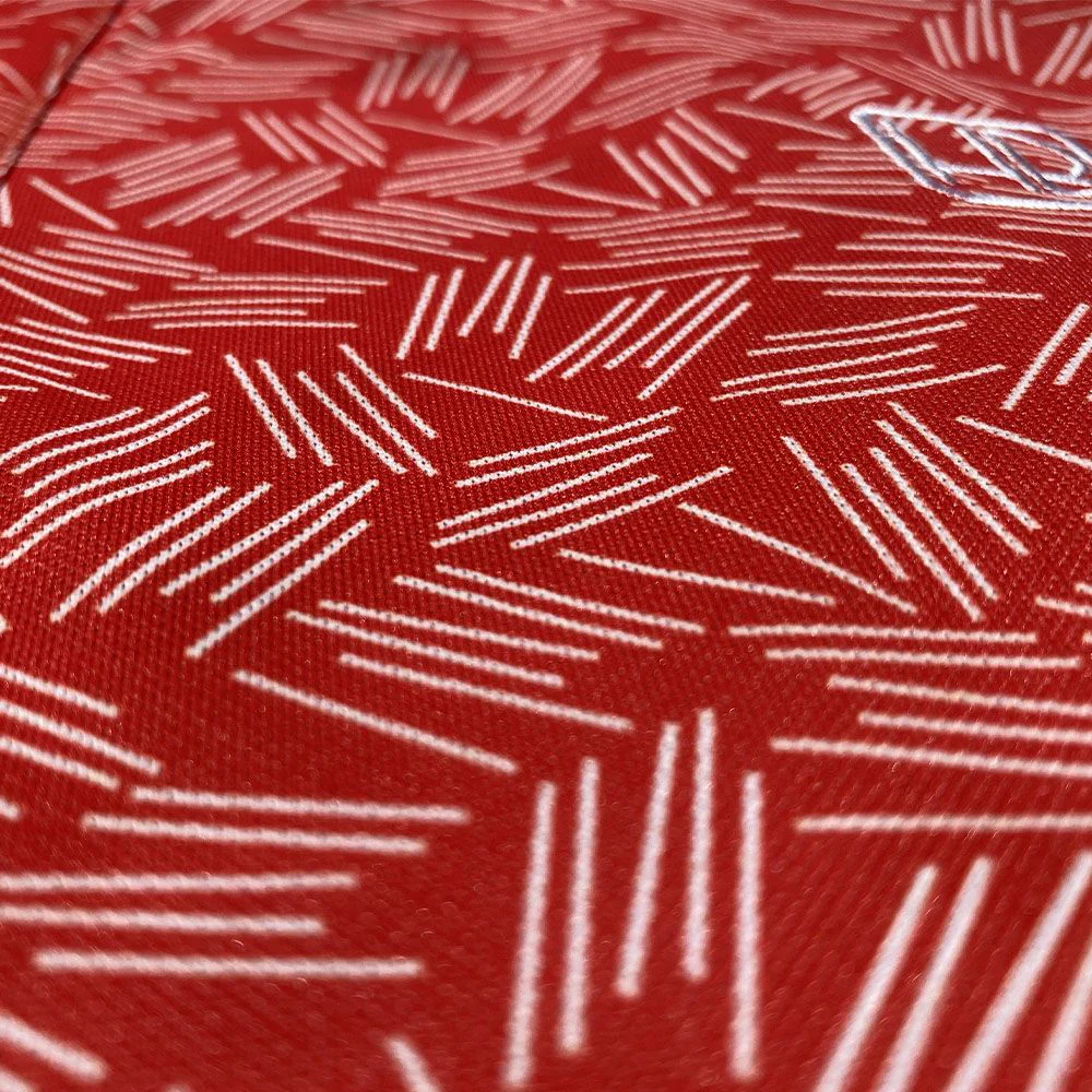 HB Fusion Polo de golf Homme Rouge – Image 3