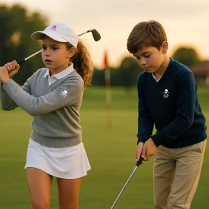 Pull Golf Enfant Col V Fairway Rebels