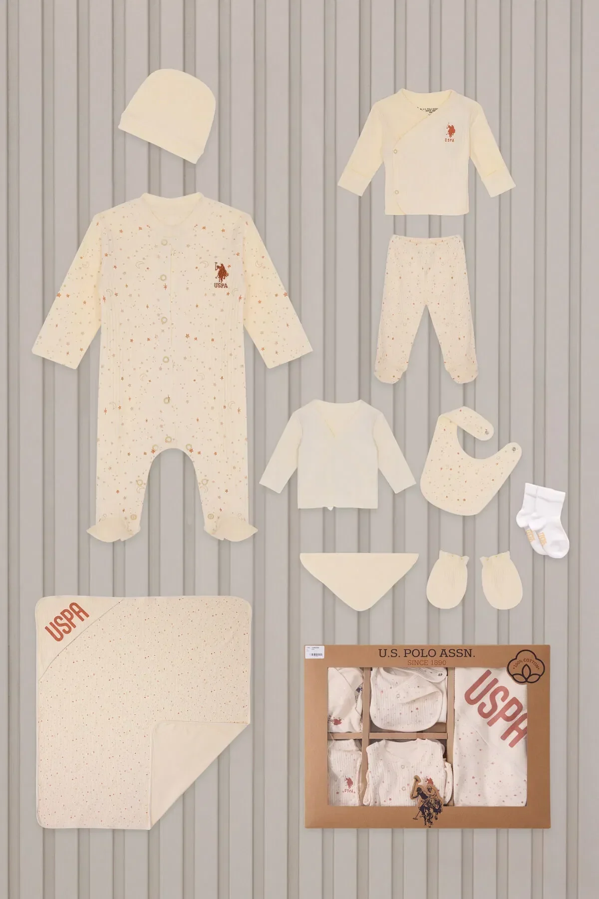 Coffret Ensemble Bébé U.S. POLO ASSN.