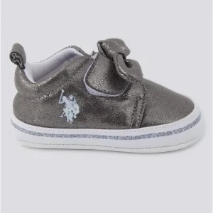 Chaussures pour bébé fille gris foncé-USB1305-V4