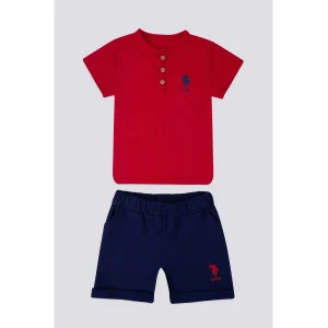 Bà‰Bà‰ / ENSEMBLE 02 PIàˆCES ROUGE BLEU - USB1156-V1