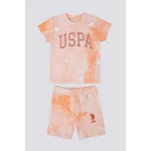 BÉBÉ / ENSEMBLE 02 PIÈCES ORANGE - USB1238-V1