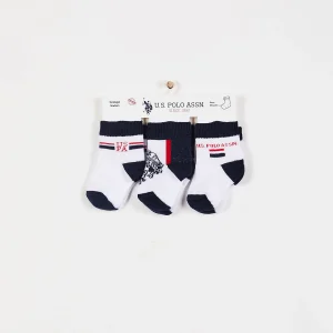 CHAUSSETTES BÉBÉ / LOT DE TROIS PAIRES - USB967-V1